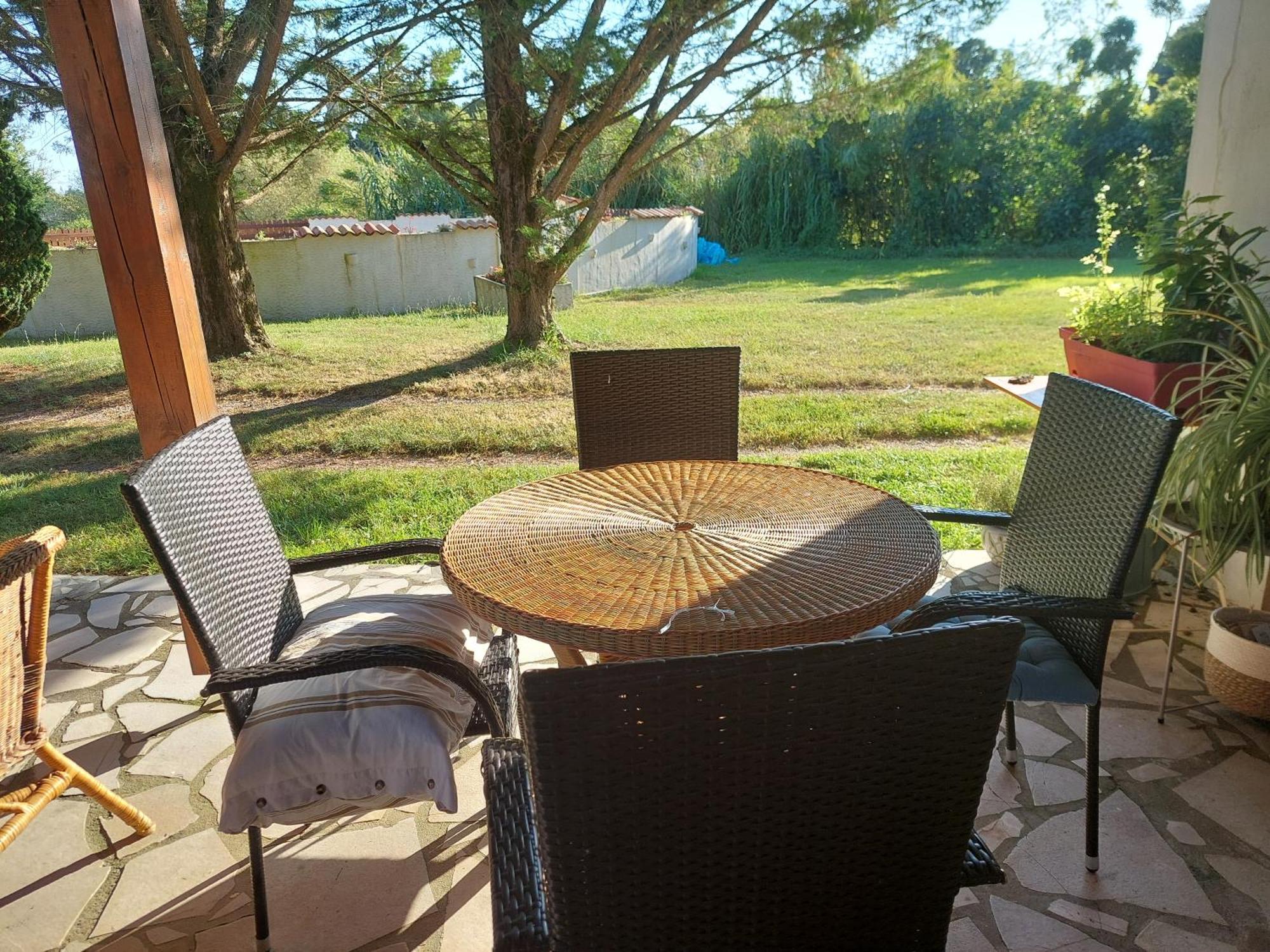 Domaine De La Gare M - Anciennement Logis De La Garenne Bed & Breakfast Mortagne-sur-Gironde Exterior photo